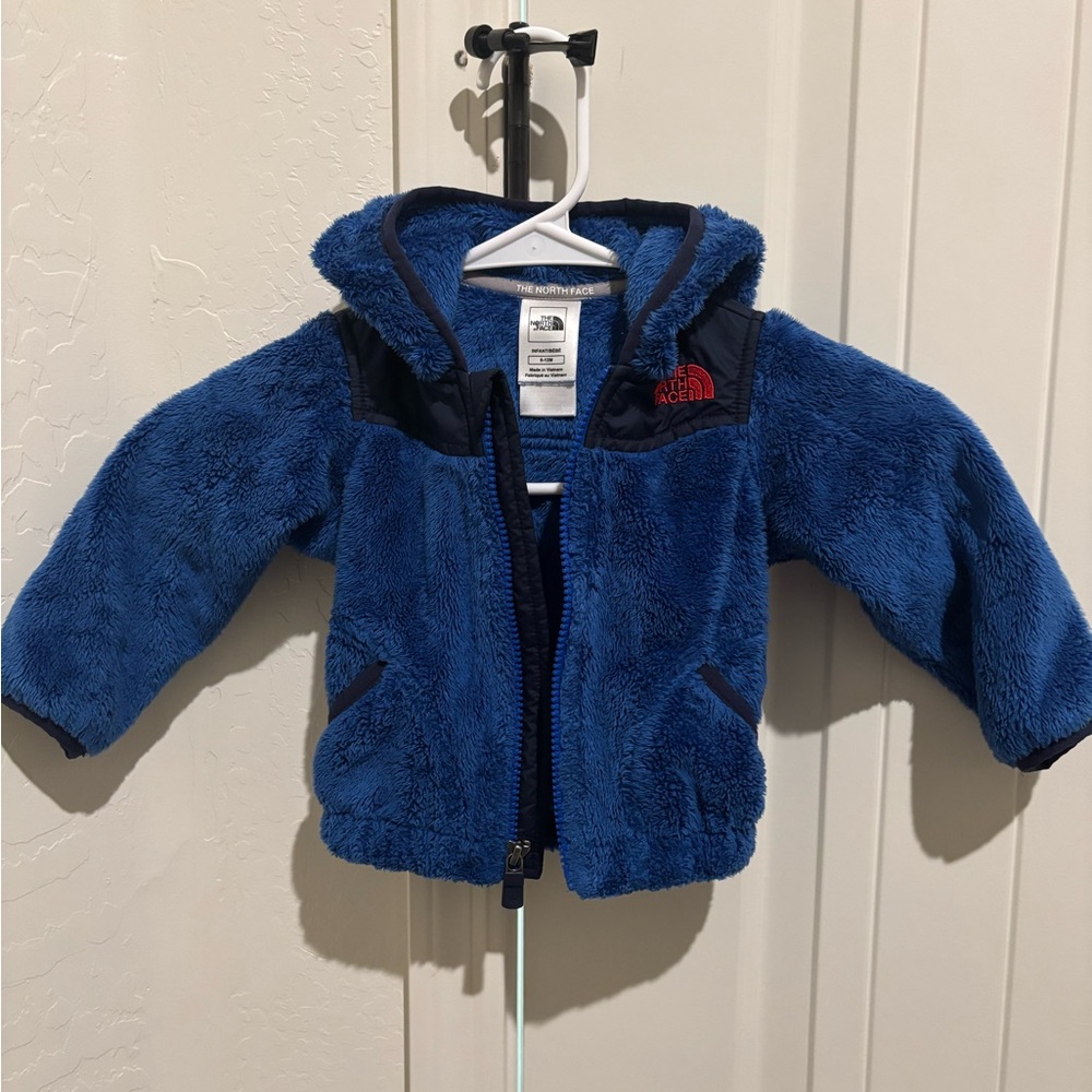 Infant North Face zip up hoodie